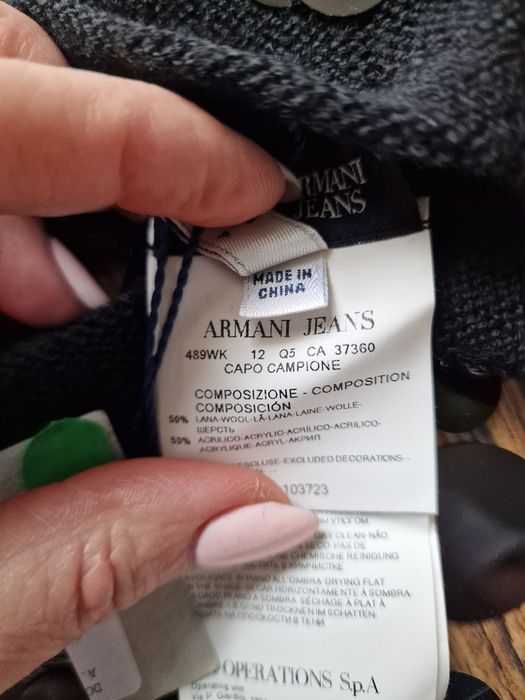 Страхотни дамски дълги ръкавици ARMANI, размер М , нови с етикет