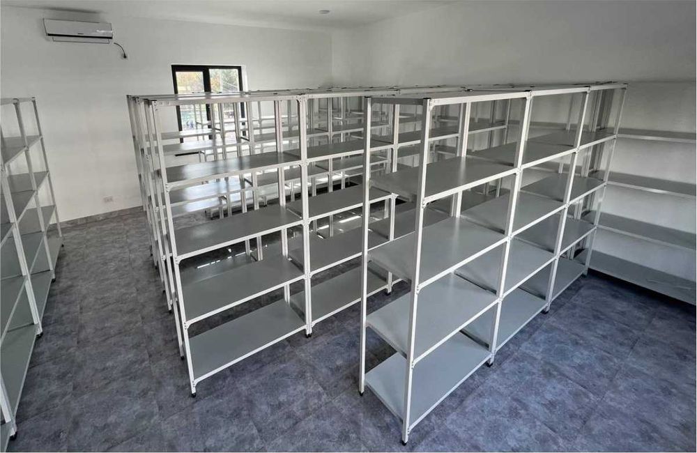 Архивные стеллажи, полочный металлический стеллаж для склада asps