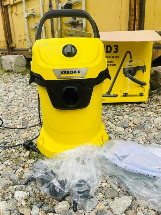 Aspirator Kärcher WD 3 V-17/4/20 pentru medii umed/uscat- pentru piese