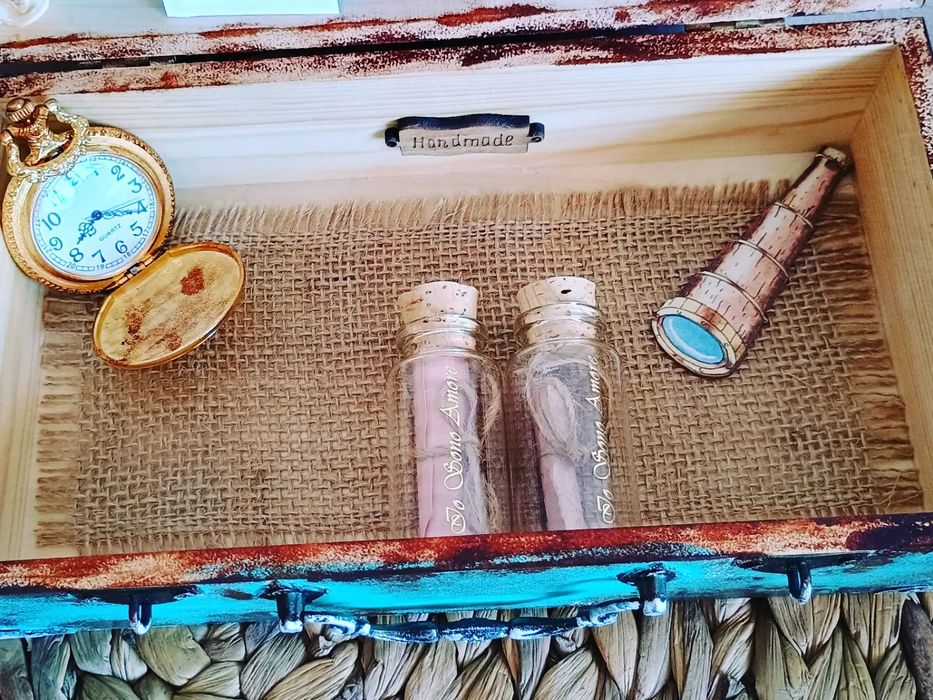 Подаръчен куфар Passion for life с вътрешна декорация