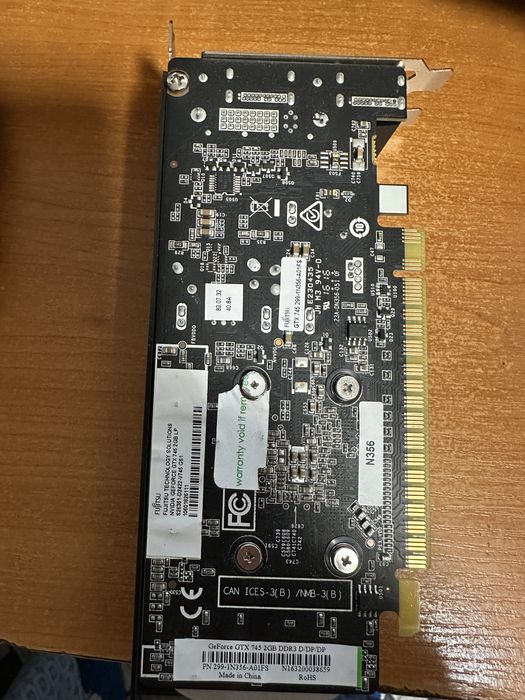 Видео карта GeForce GTX 745/2GB