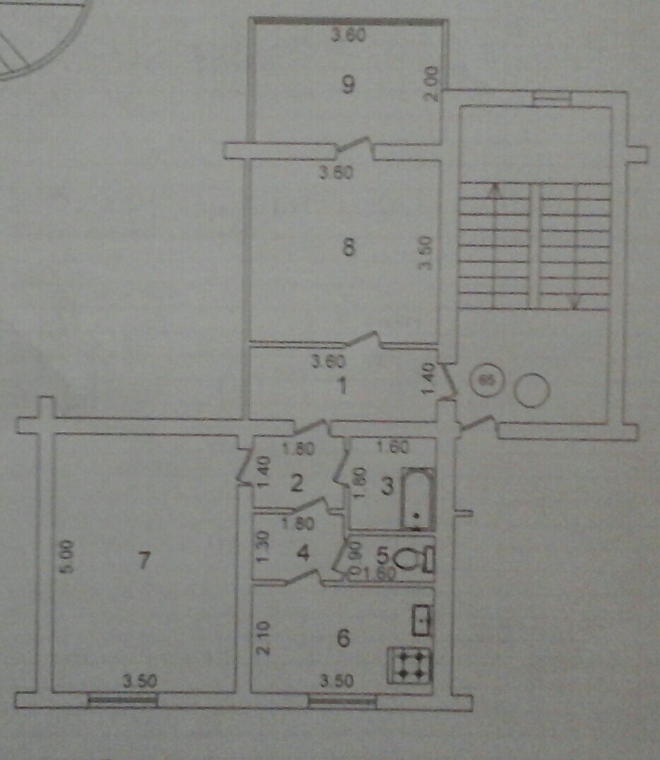 2-х ком. квартира, 59 м. 2/4, лоджия 2×3,6  МИРАБАД  , за СЕВ.ВОКЗАЛОМ