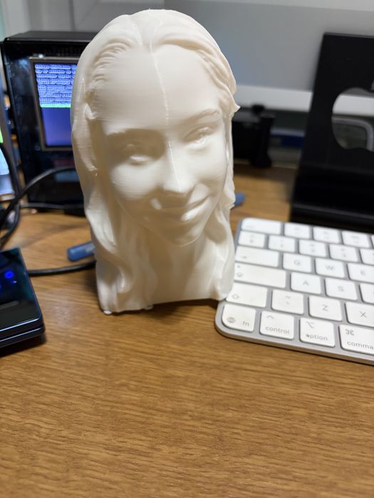 Изработка на 3D бюст по снимка – уникален персонален подарък