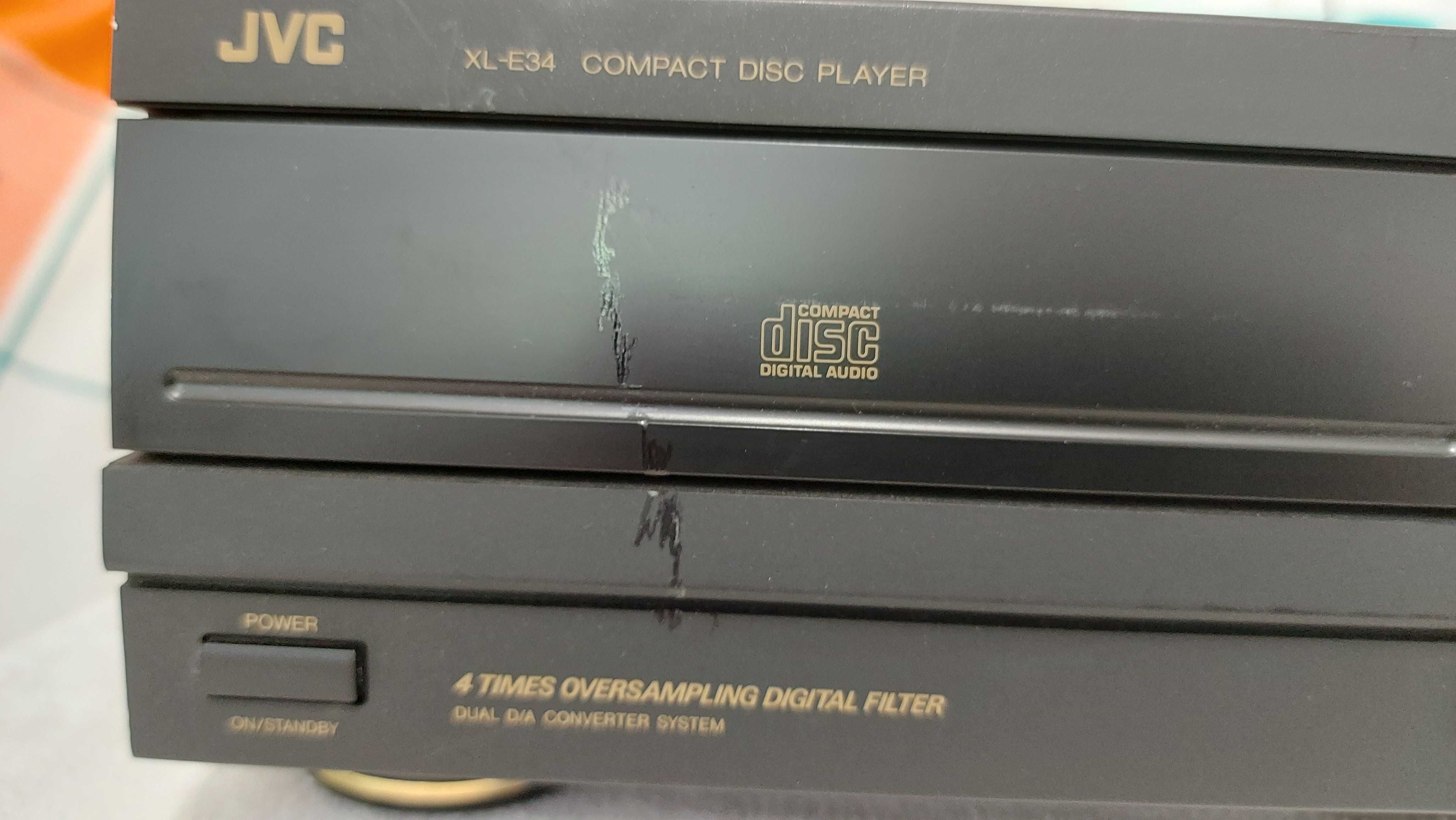 JVC Compact Disc Player XL E34BK
