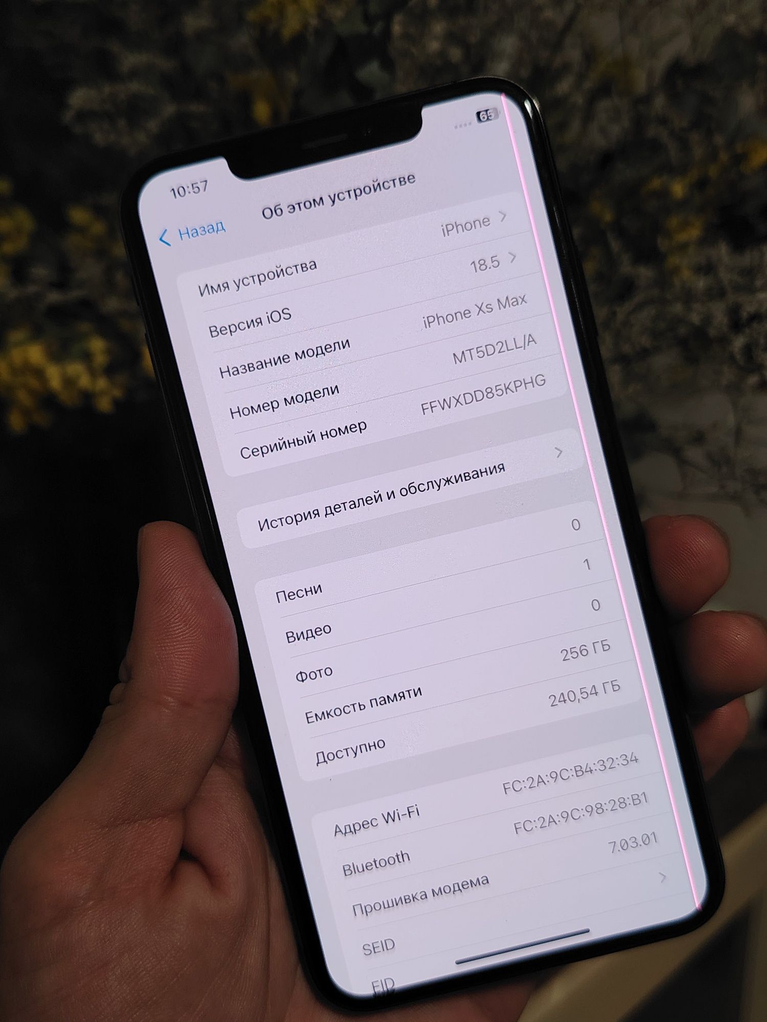IPhone XS Max 256gb с весёлой полоской