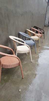 Садовый плетенные Стол стулья Ротанг Rotang  140×90   6 kishilik