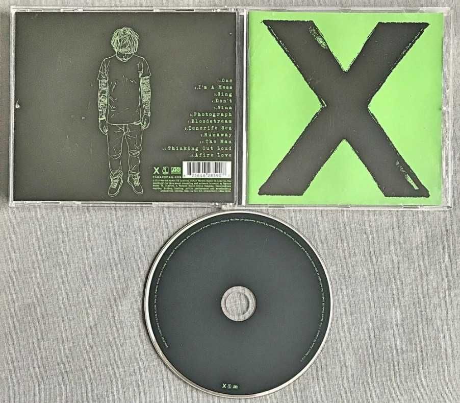 Ed Sheeran - albume CD: X (Multiply), + (Plus)