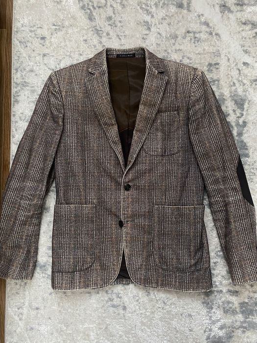 Мужской пиджак, рубашка, zara
