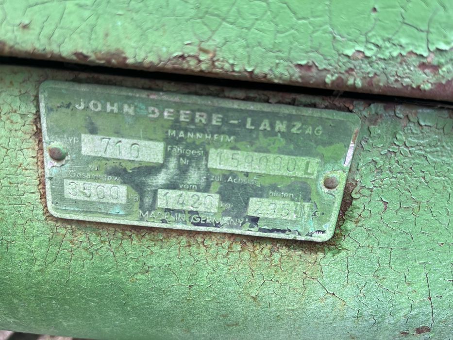 vand tractor JOHN DEERE