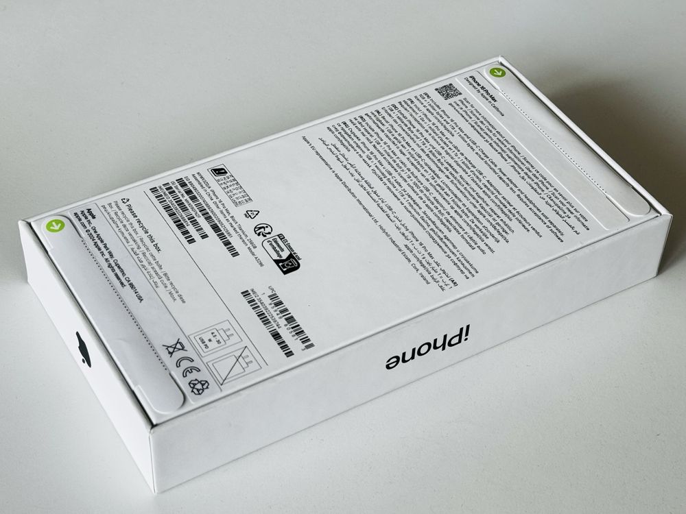 НОВ! Iphone 16 Pro Max 256GB Black Titanium Гаранция 1 година