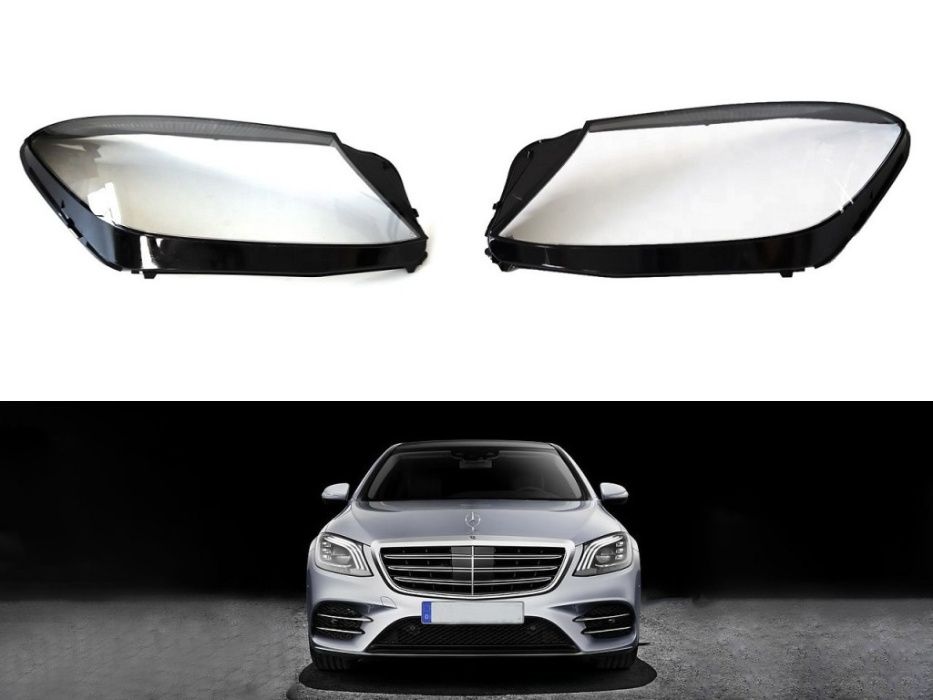 Капаци за фарове на Mercedes S-Class W222 Facelift / Мерцедес С-класа