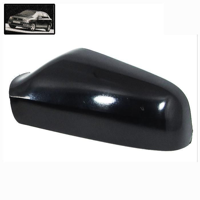 2 броя Капаци за огледало ОПЕЛ Астра Г OPEL Astra G 1998 - 2005 черни