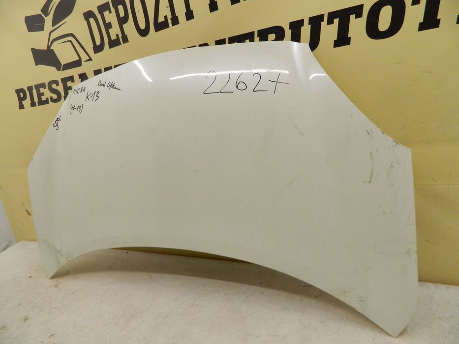Capota motor Nissan Micra, 2010, 2011, 2012, 2013.