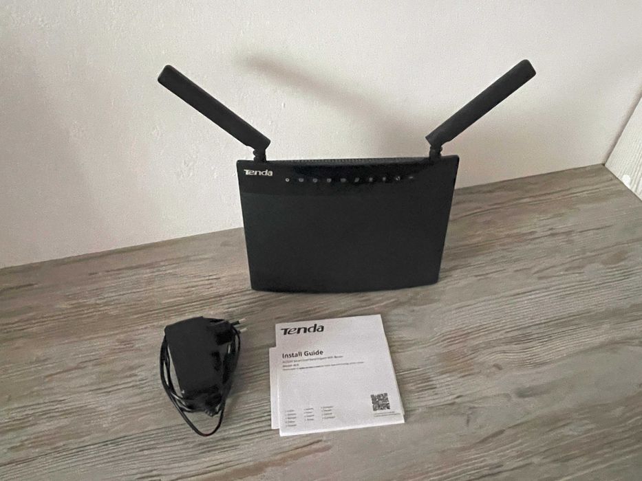 Router wireless smart Tenda AC9, Gigabit 1200Mbps, Dual-Band