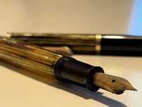 Pelikan 400 vintage – stilou + creion mecanic + husă originală