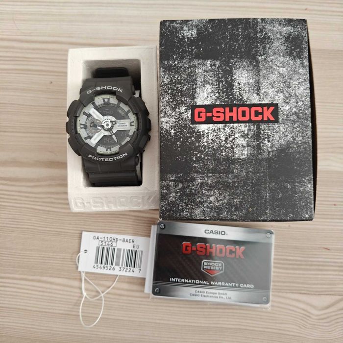 G-Shock Classic GA-110HD-8AER  garantie