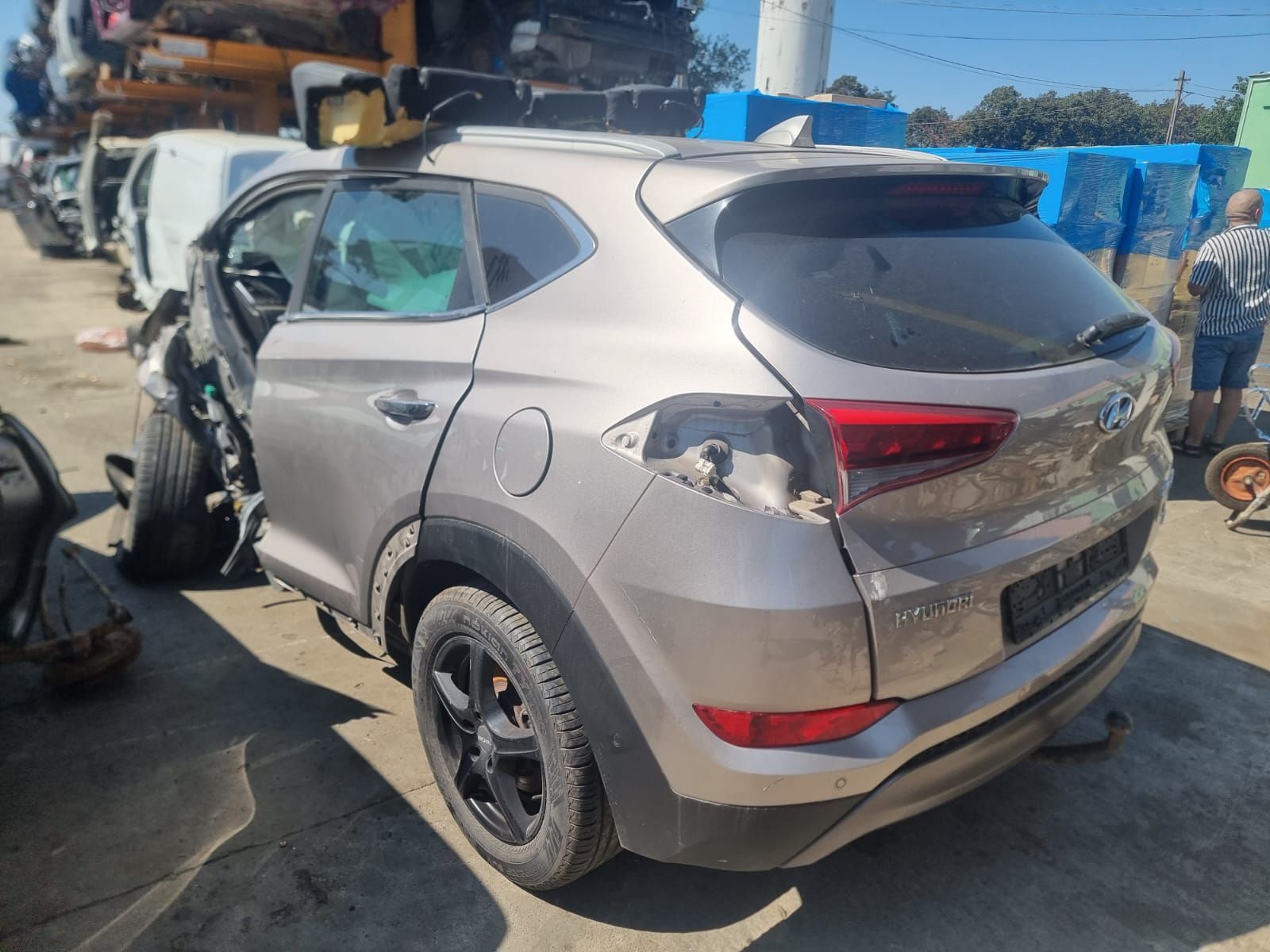 Centura spate mijloc 631366400d Hyundai Tucson 3 [2015 - 2020] 2.0 cr