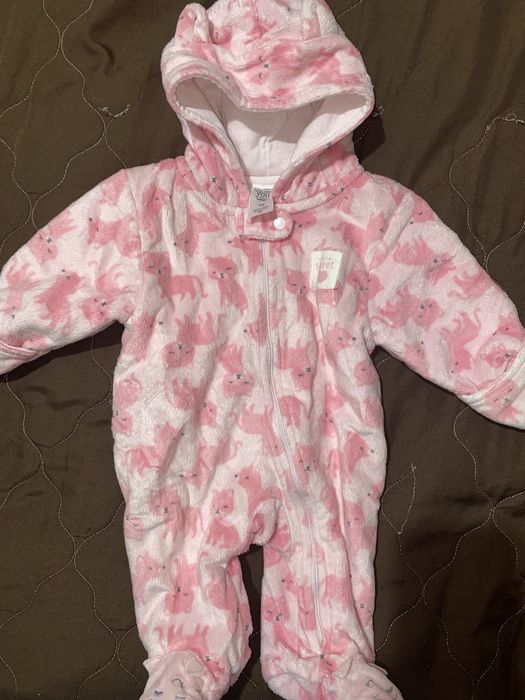 Зимни космонавти за бебе 0-6 месеца