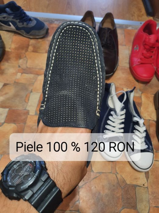 Vand mocasini din piele 100 %
