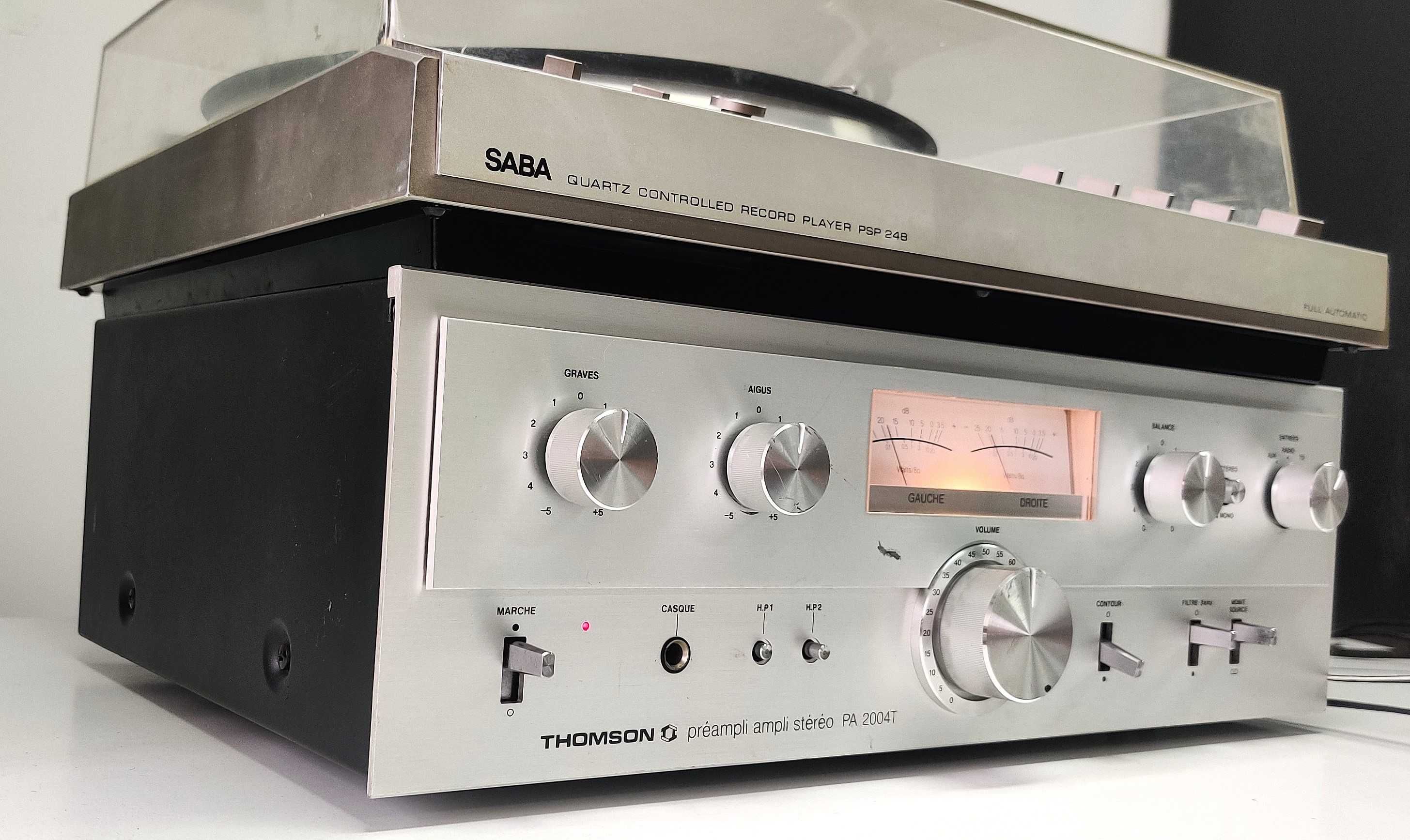 Thomson PA 2004T muzica amplif Wu metre ace vintage muzica