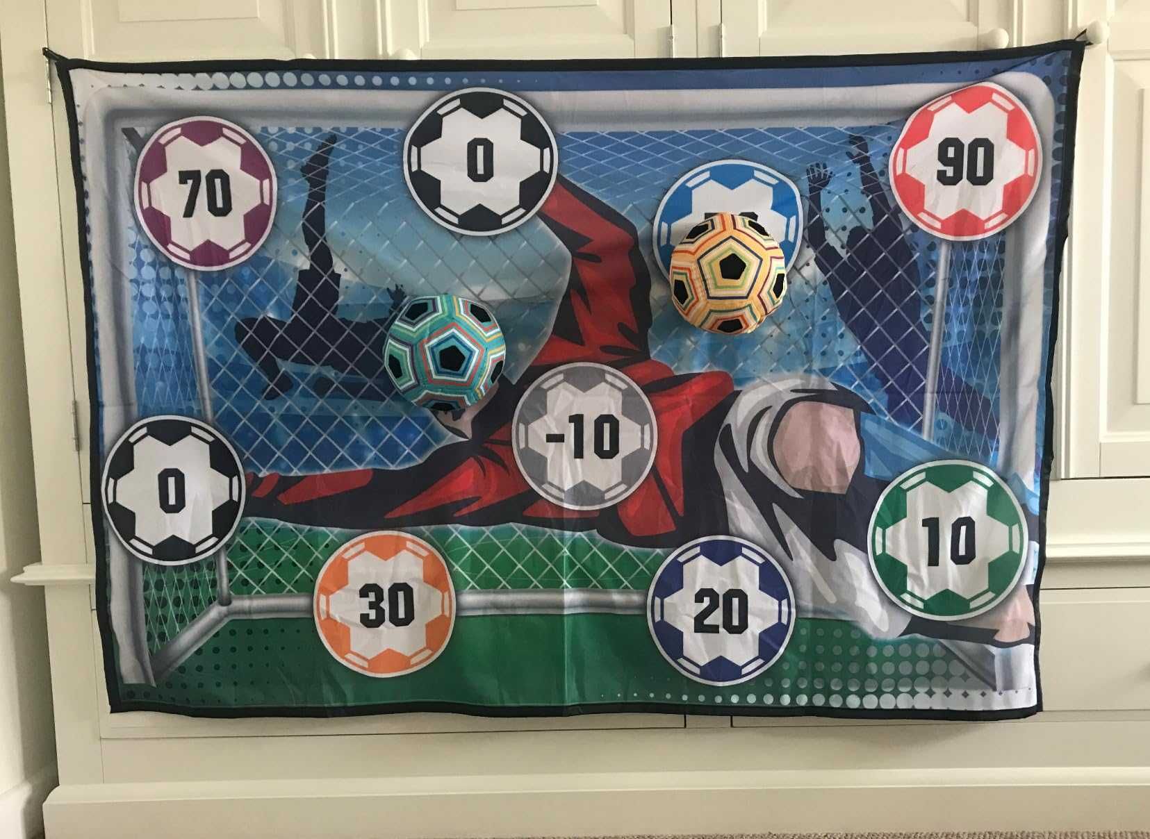 Комплект за игра с футболна топка за деца, упражнение за точност