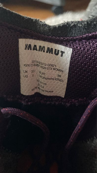 Bocanci Mammut Kento Guide High GTX