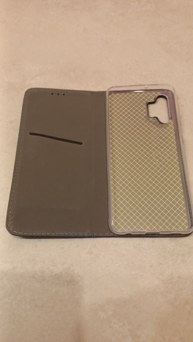 Husă pentru Samsung Galaxy A32 4G flip case book albastră. Nouă.