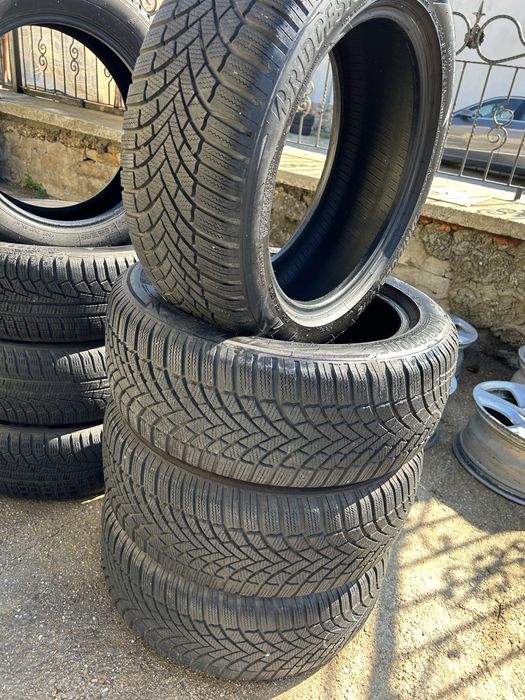 4 зимни гуми 225 50 17 bridgestone