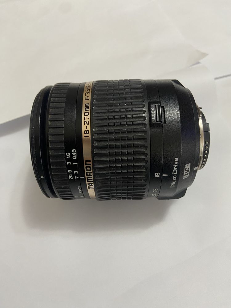 Obiectiv Tamron 18-270 foto DSLR F3,5-6,4 Di II Montura Nikon