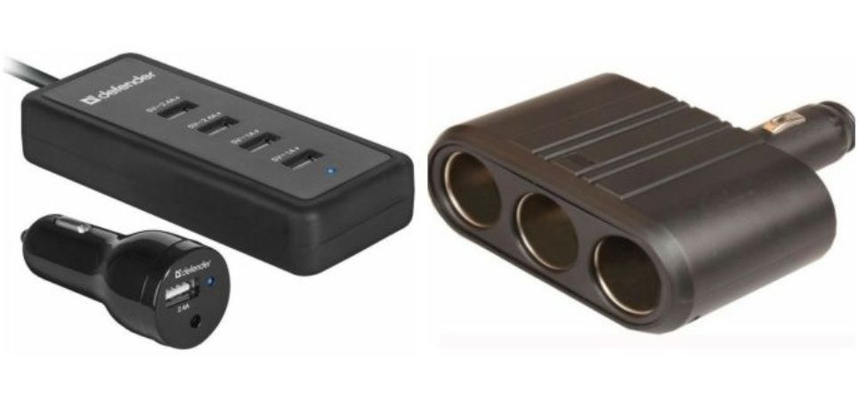 Зарядное в АВТО- USB от прикуривателя б/п