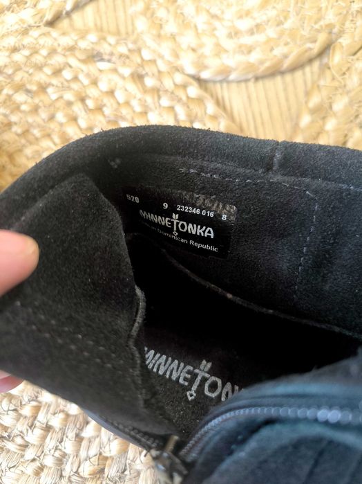 Botine deosebite Minnetonka piele naturală