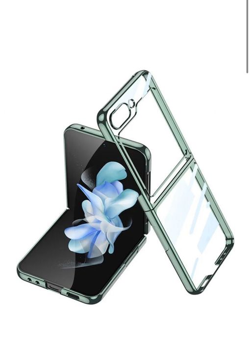 Samsung Z FLIP 5 Z FLIP 6 - Husa 360 Plastic Margine Colorata