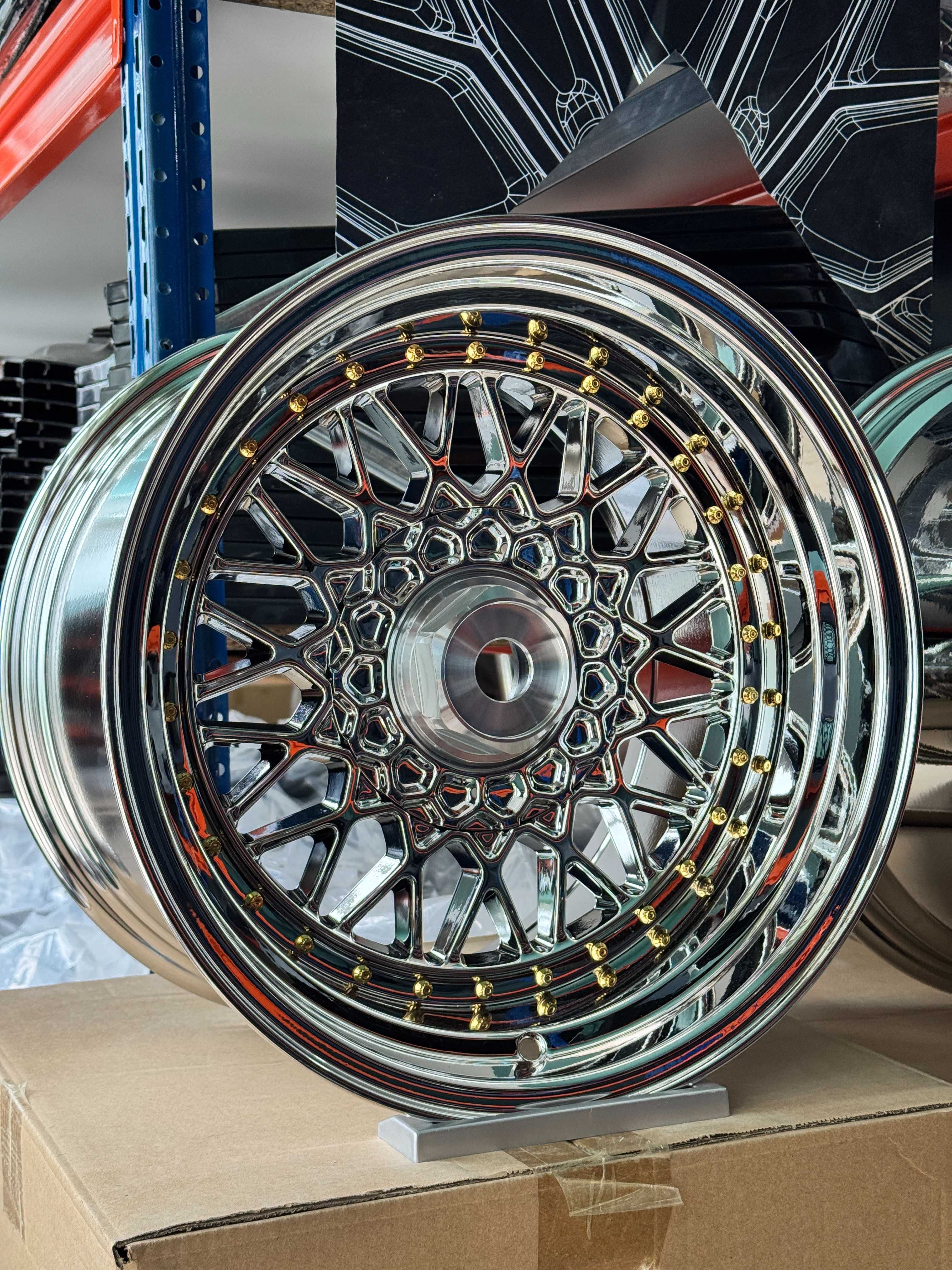 Jante Aliaj EMR Wheels L479 - 4x100 / 4x108 16 FULL CHROME