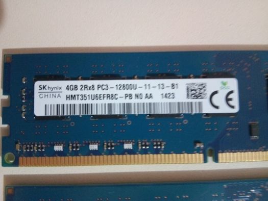 Memorii RAM 4 GB DDR3 1600 MHz KINGMAX, HYNIX, SAMSUNG etc. 50 lei/buc