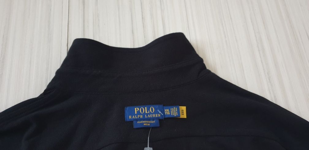 POLO Ralph Lauren FeatherWeight Mesh Pique 2XL НОВО ОРИГИНАЛ Мъж Риза