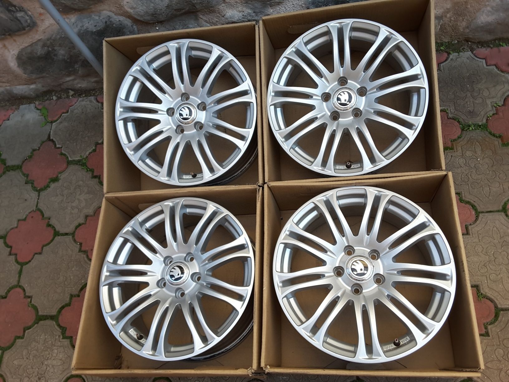 jante aliaj 17; 5x112; Skoda Octavia 2, 3, 4, Superb