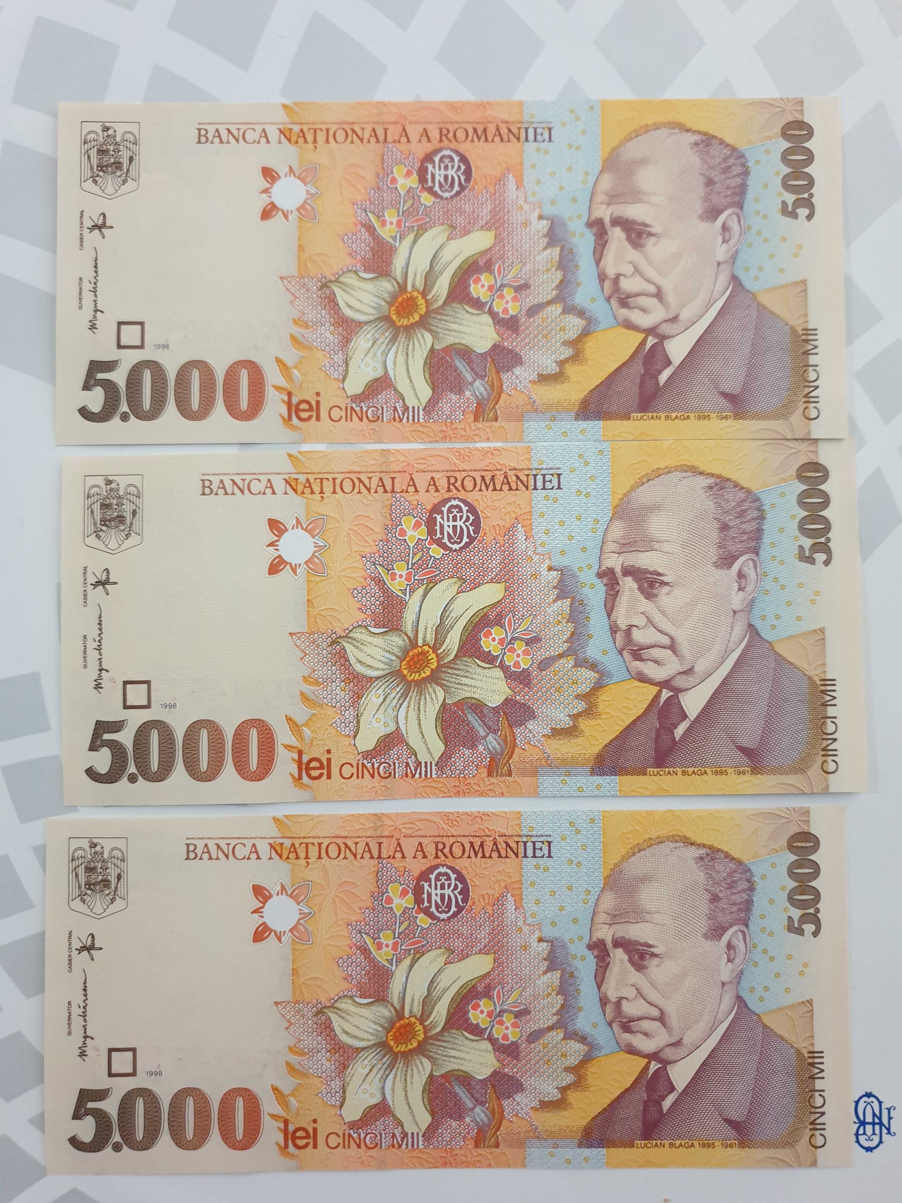 5000 lei 1998 UNC