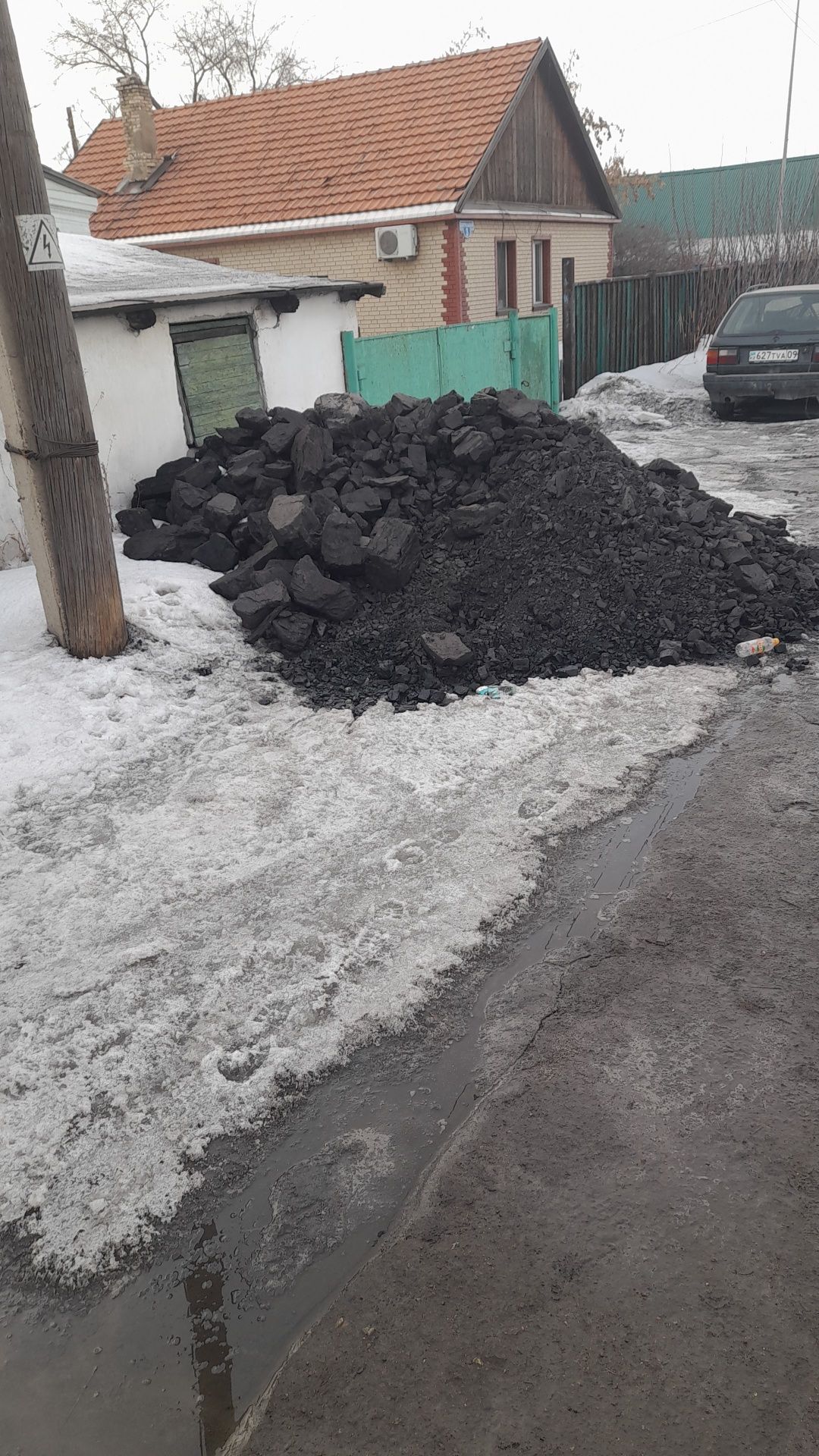Кидаем уголь по Сарани в углярку