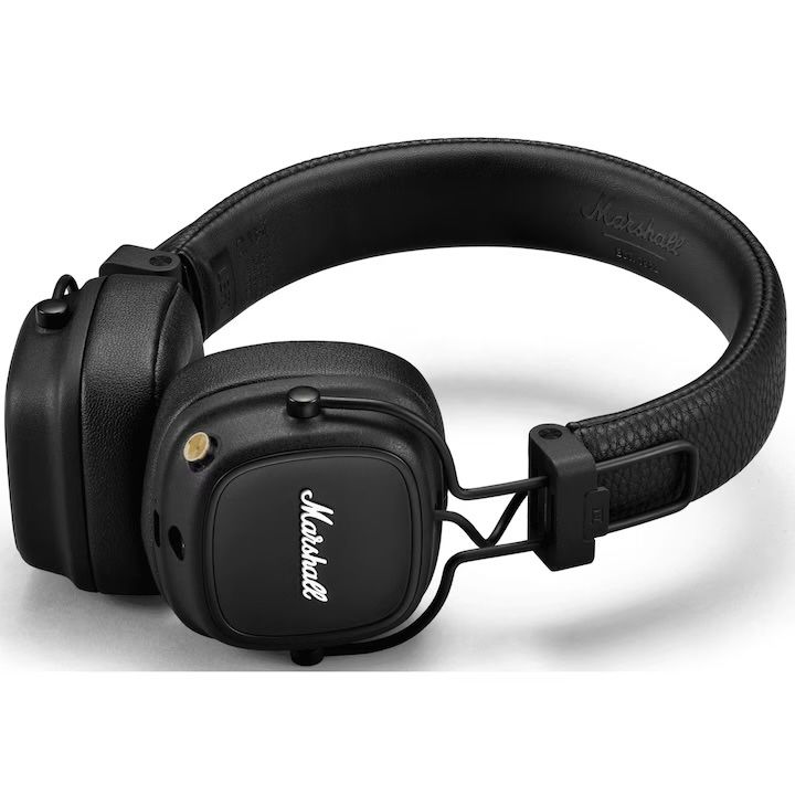 Casti audio On ear Marshall Major IV, Bluetooth, negru