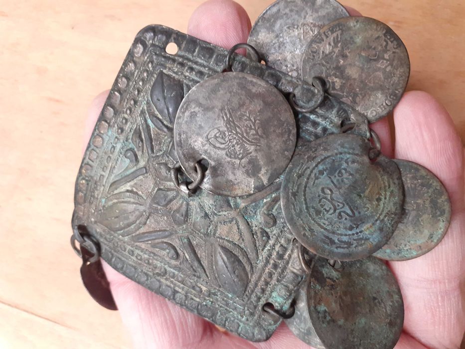 Стар възрожденски накит трепка забодка тепелък