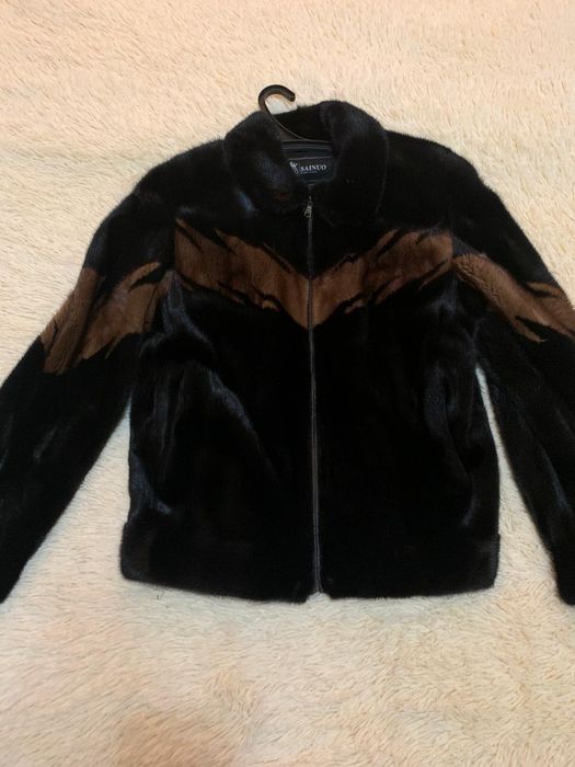 Норковая шуба мужская