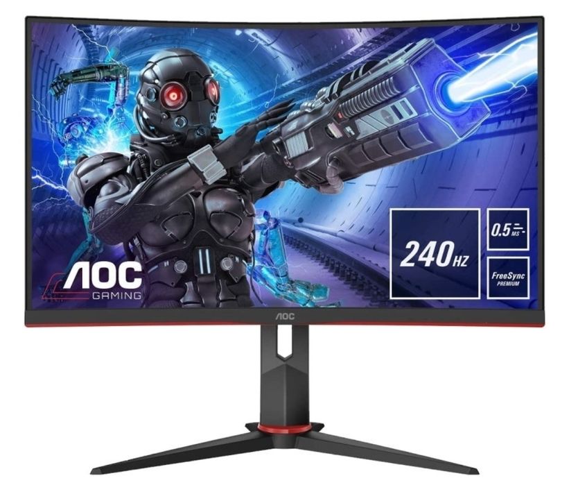 Продам игровой изогнутый монитор AOC C27G2ZE (240Hz, идеал)