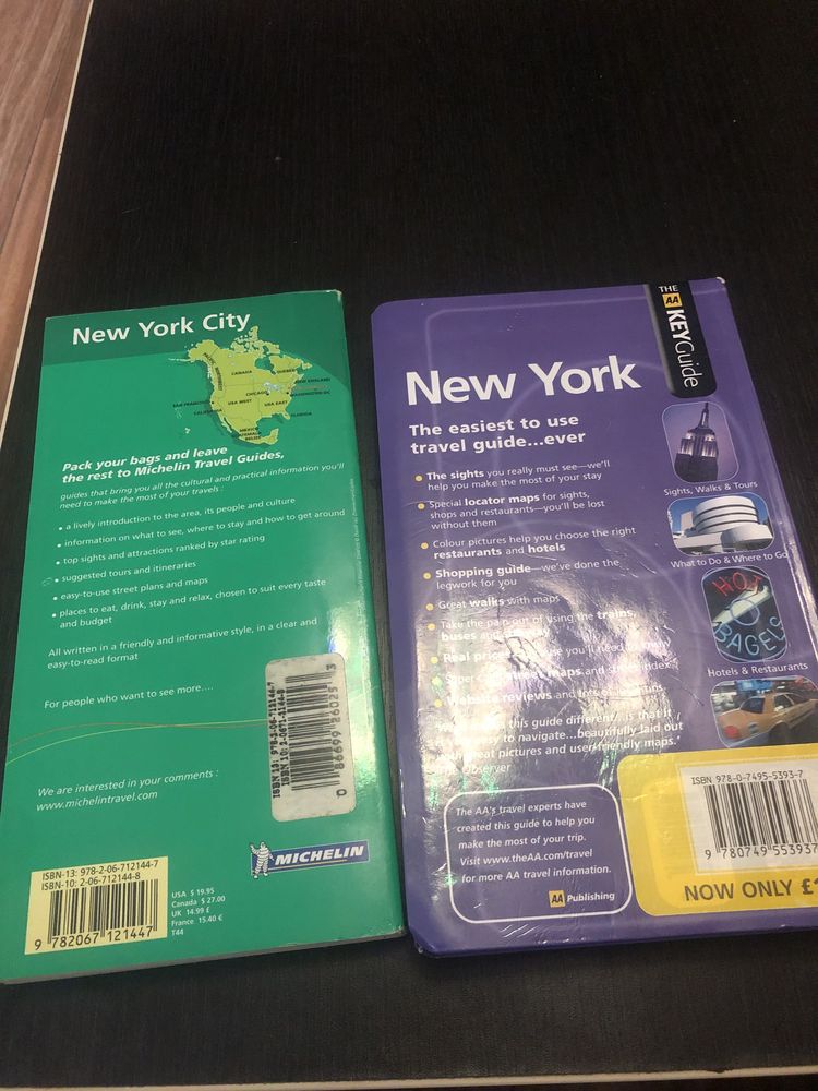Guide with maps New York harti si ghid