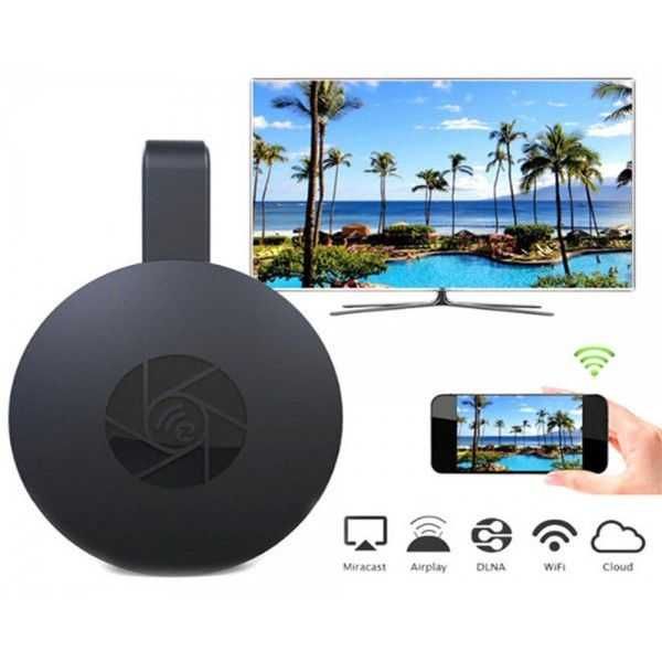 Безжичен приемник на картина от телефон към телевизор Chromecast