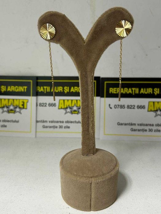 cercei aur 14k (m3) staramanet