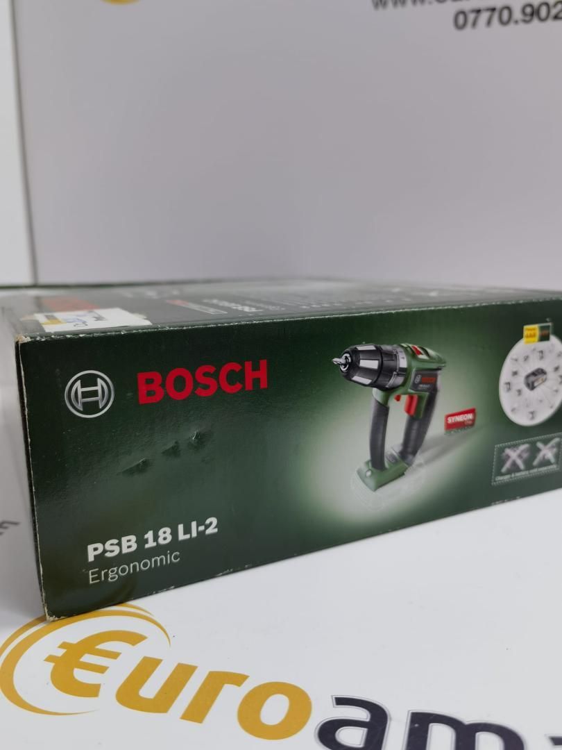 Bosch PSB 18 LI-2 - Masina de gaurit si insurubat cu percutie -I-