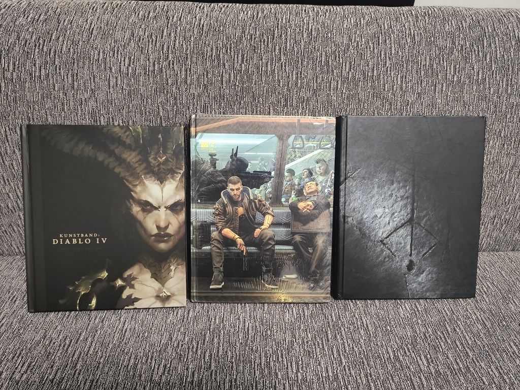 Cyberpunk 2077, Diablo 4, Bloodborne Art book ,Guide Book PS4 PS5 Xbox