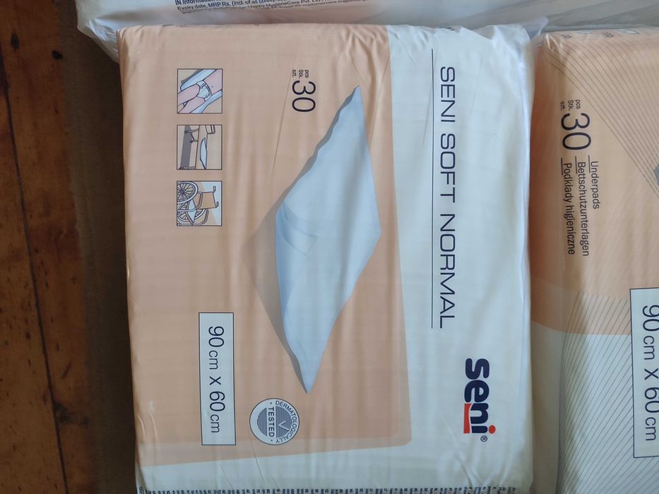 Scutece adulti, Seni Super Trio, Seni Super si Aleze, marime M pachet