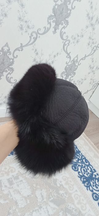 Шапка ушанка натуральная