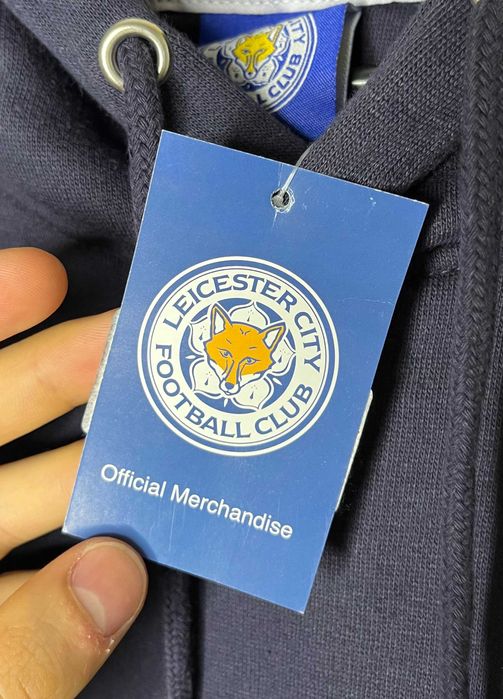 Leicester FC Crest Hoody Мъжко Горнище